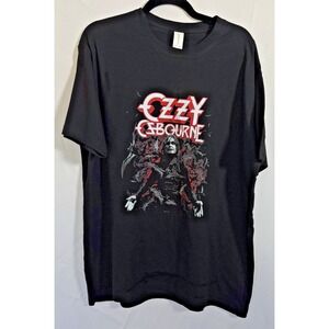 Ganmia T Shirt Size XL Ozzy Osborn Short Sleeve Pullover new‎
